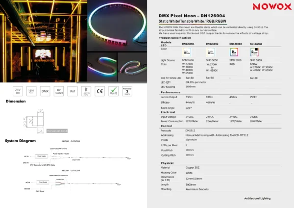 DMX Pixel Neon 126004