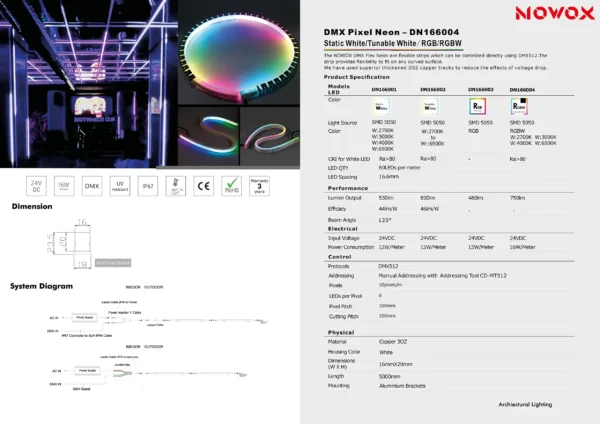DMX Pixel Neon 166004