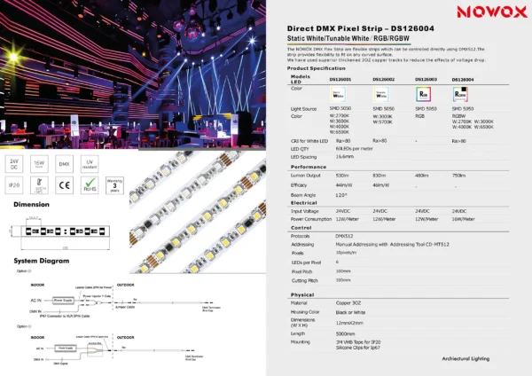 DMX Pixel Strip 126004