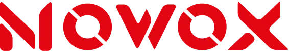 nowox logo 2025 - Red